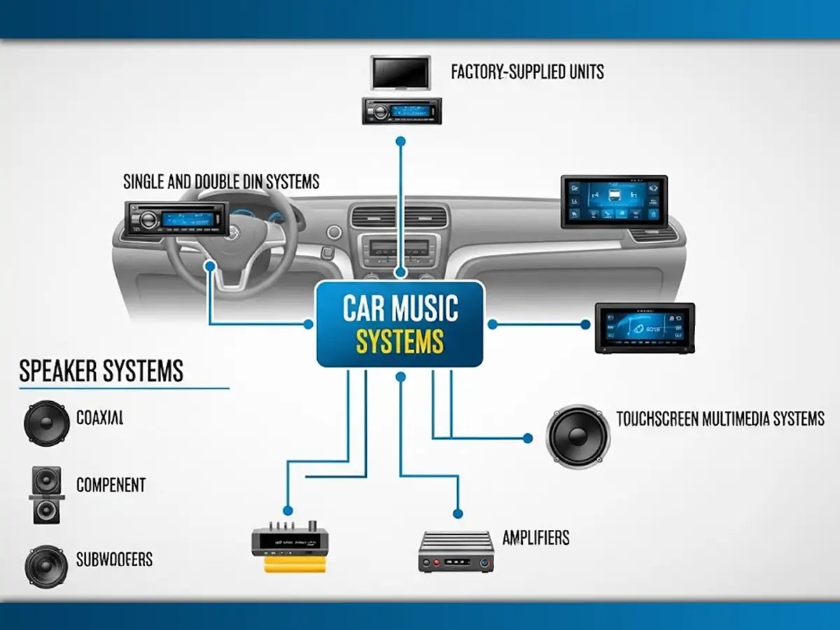 Types of car music systems