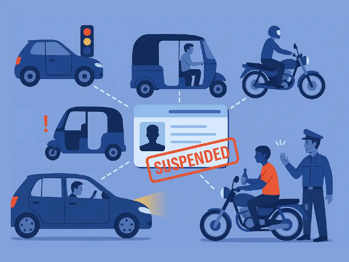 Traffic Point System in India