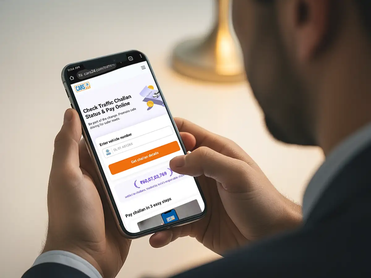 Traffic Challan Check by Mobile Number