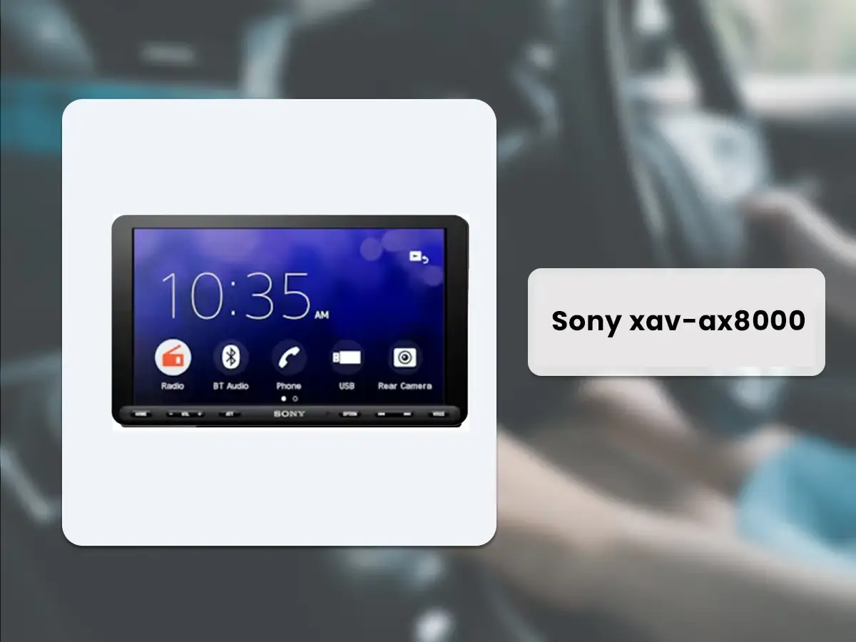 sony xav-ax8000
