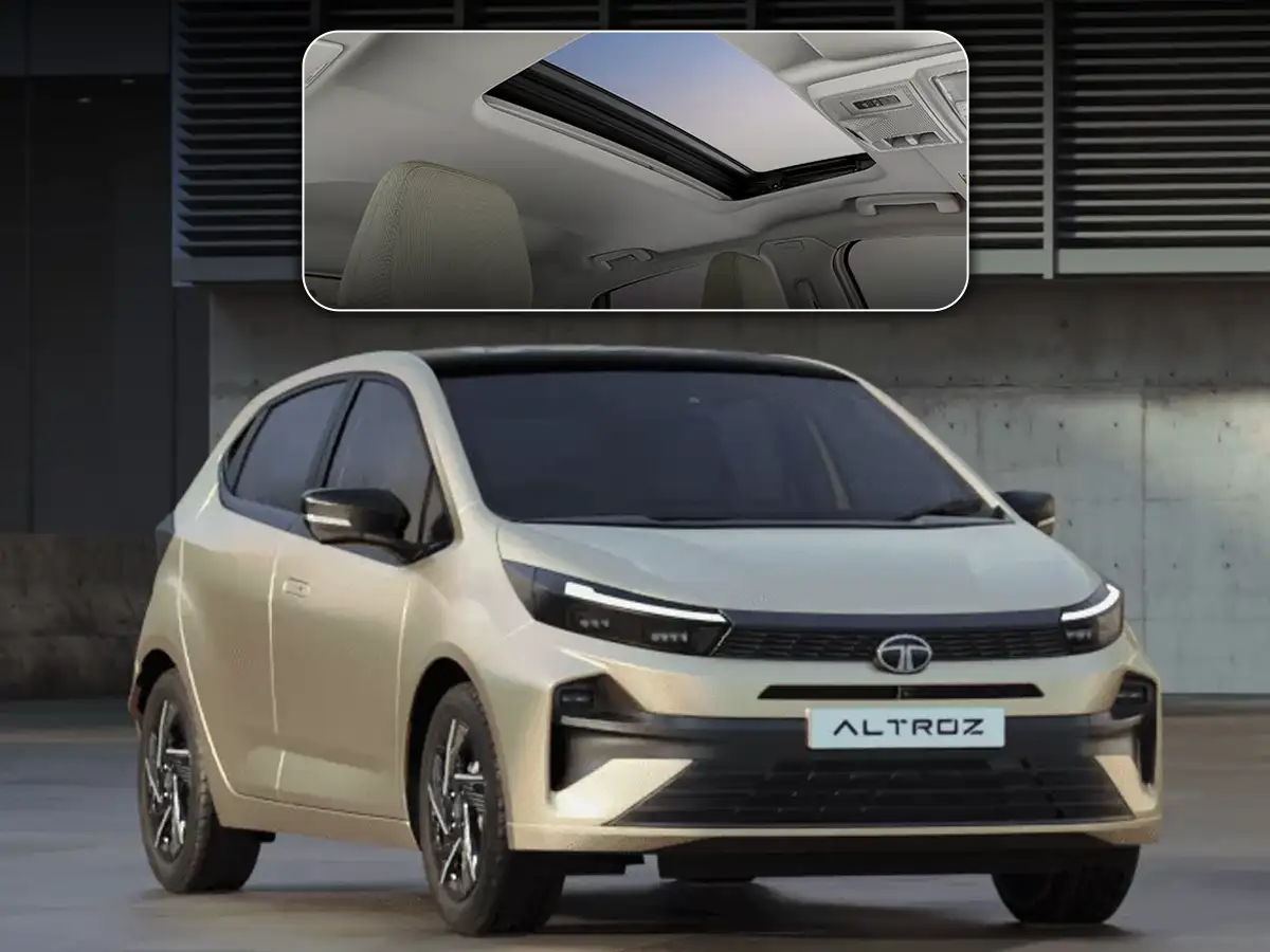 Tata Altroz sunroof