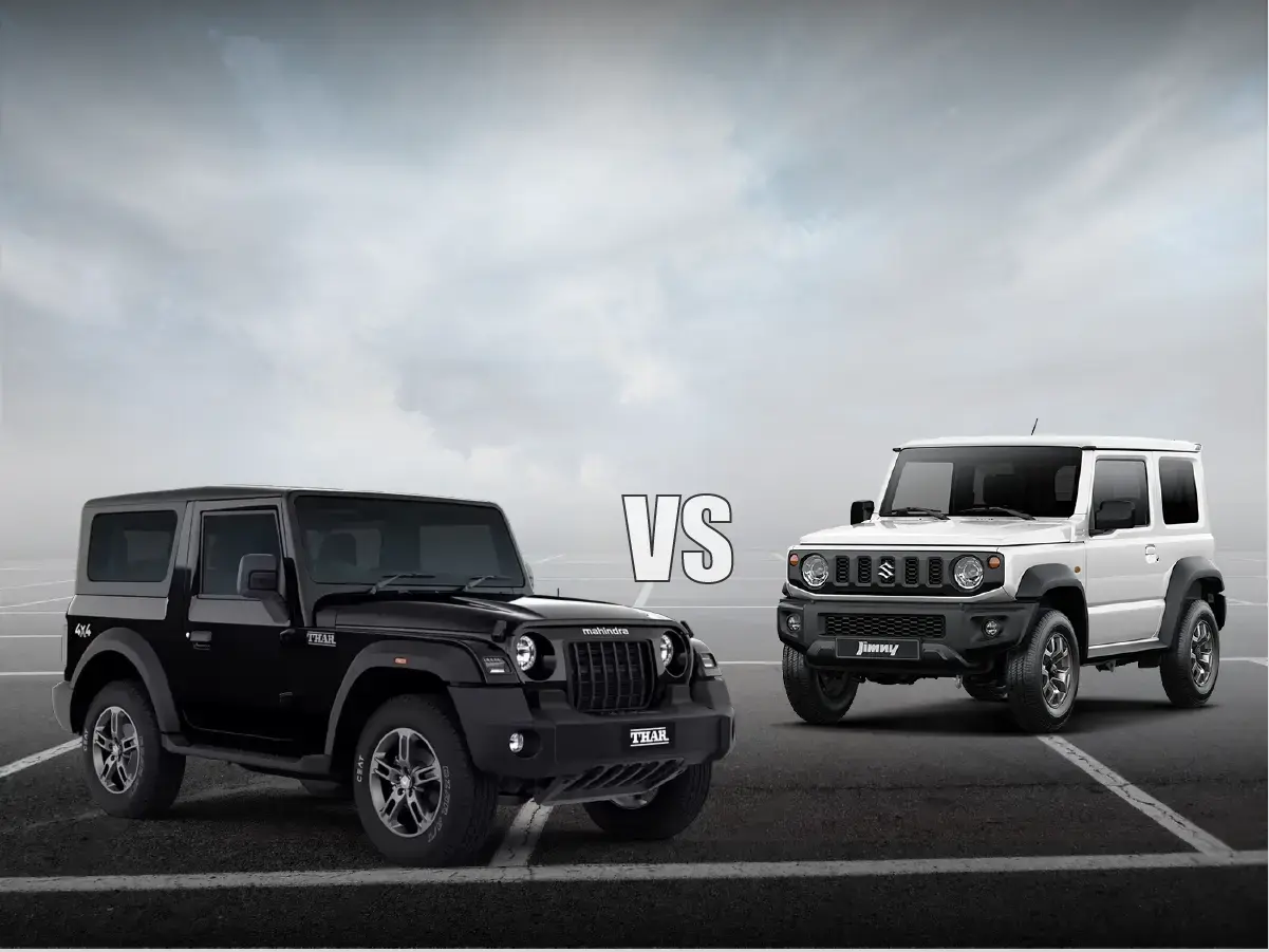 Jimny 3-door VS Thar 3-door