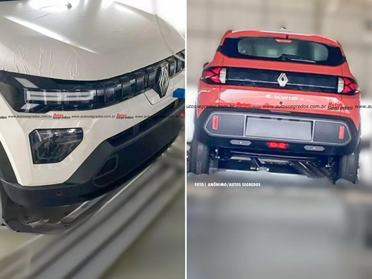 2025 Renault Kwid EV spotted on test in Brazil