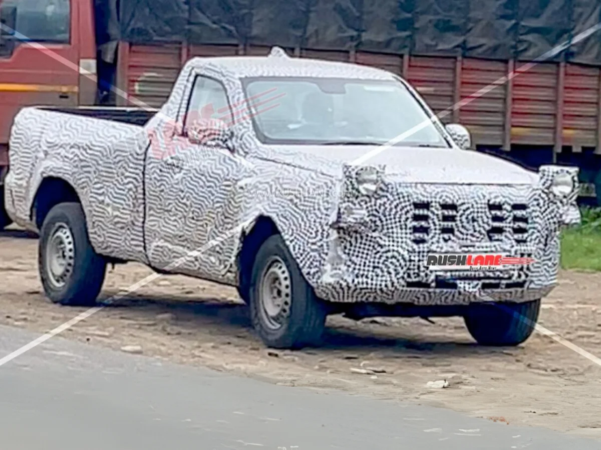 Mahindra Scorpio N pick up truck spotted on test