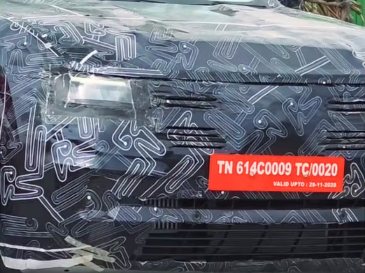 2026 Nissan SUV spotted in India