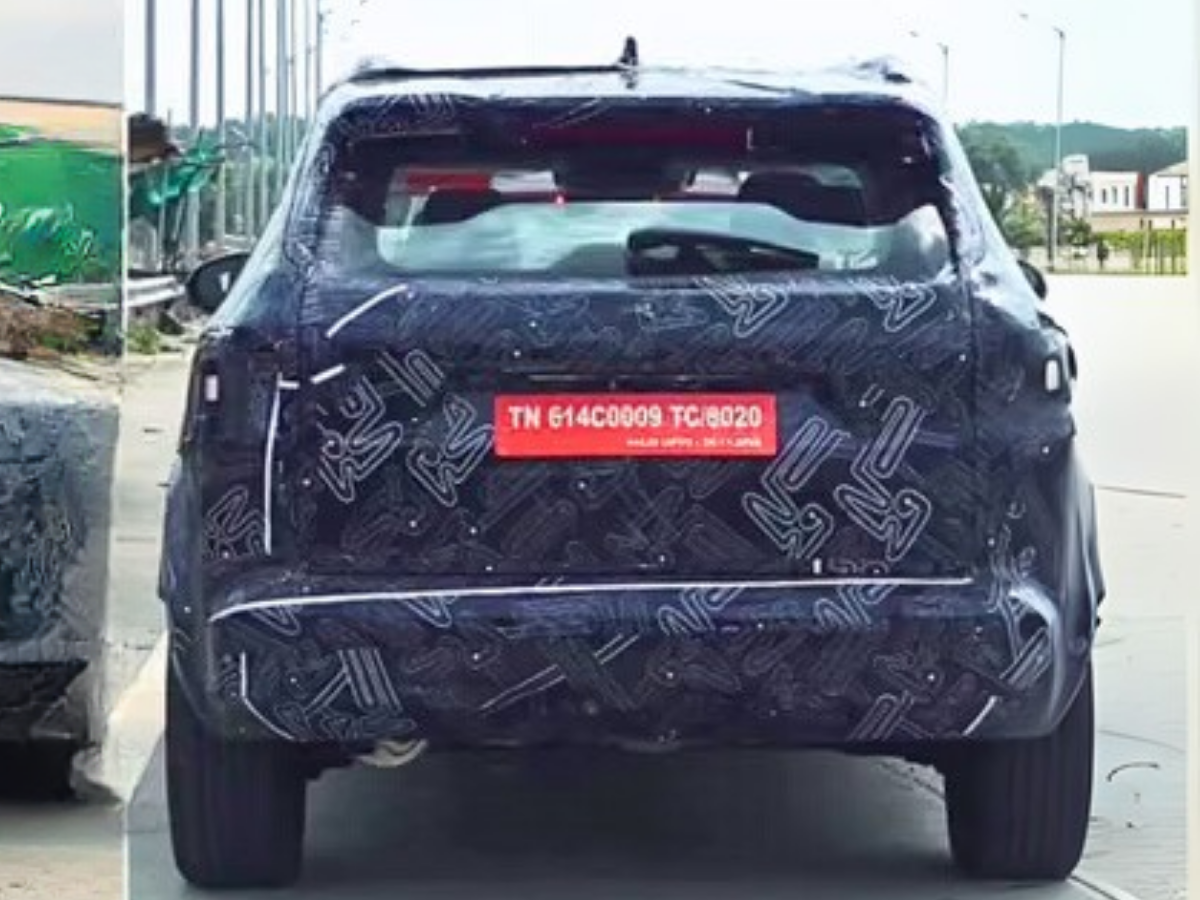 2026 Nissan SUV spotted in India