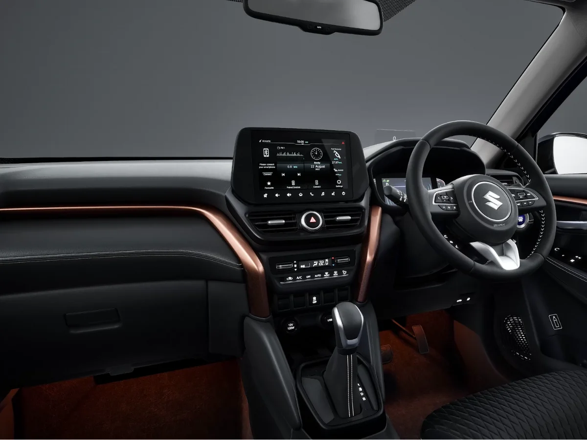 2025 Maruti Grand Vitara Phantom Blaq interior