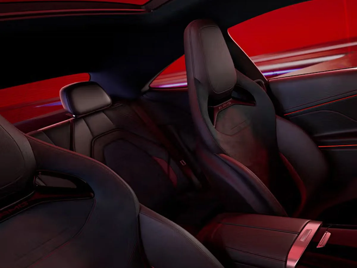 2025 mercedes amg cle 53 4matic+ coupe seats