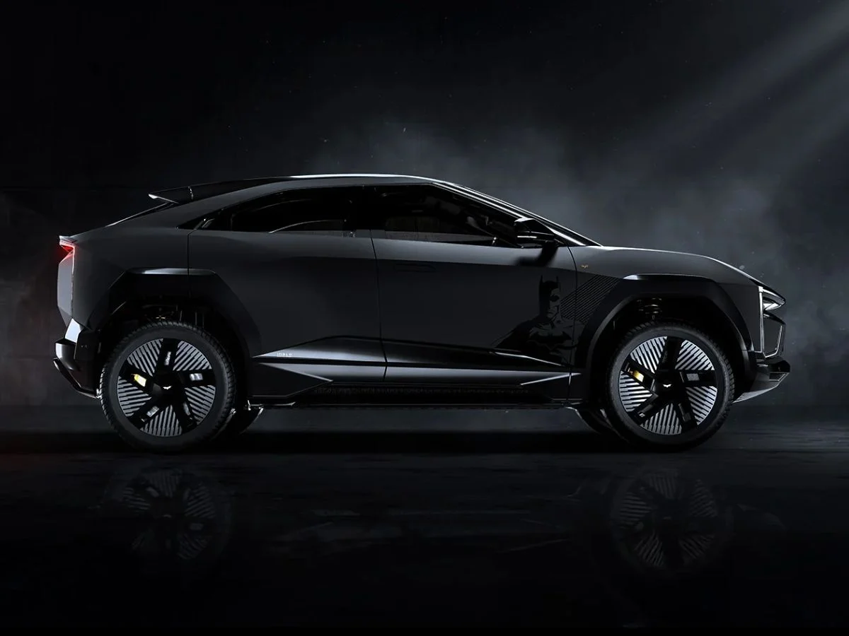 2025 mahindra be 6 batman edition side design