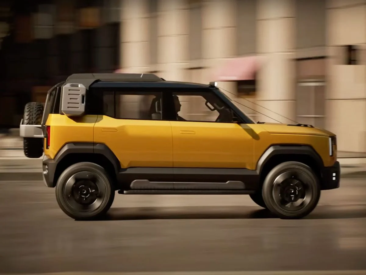 mahindra vision s concept suv side