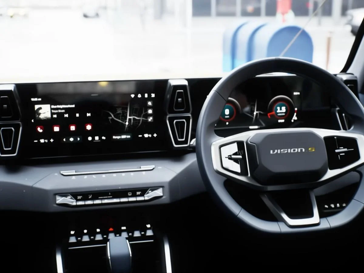 mahindra vision s suv concept interior