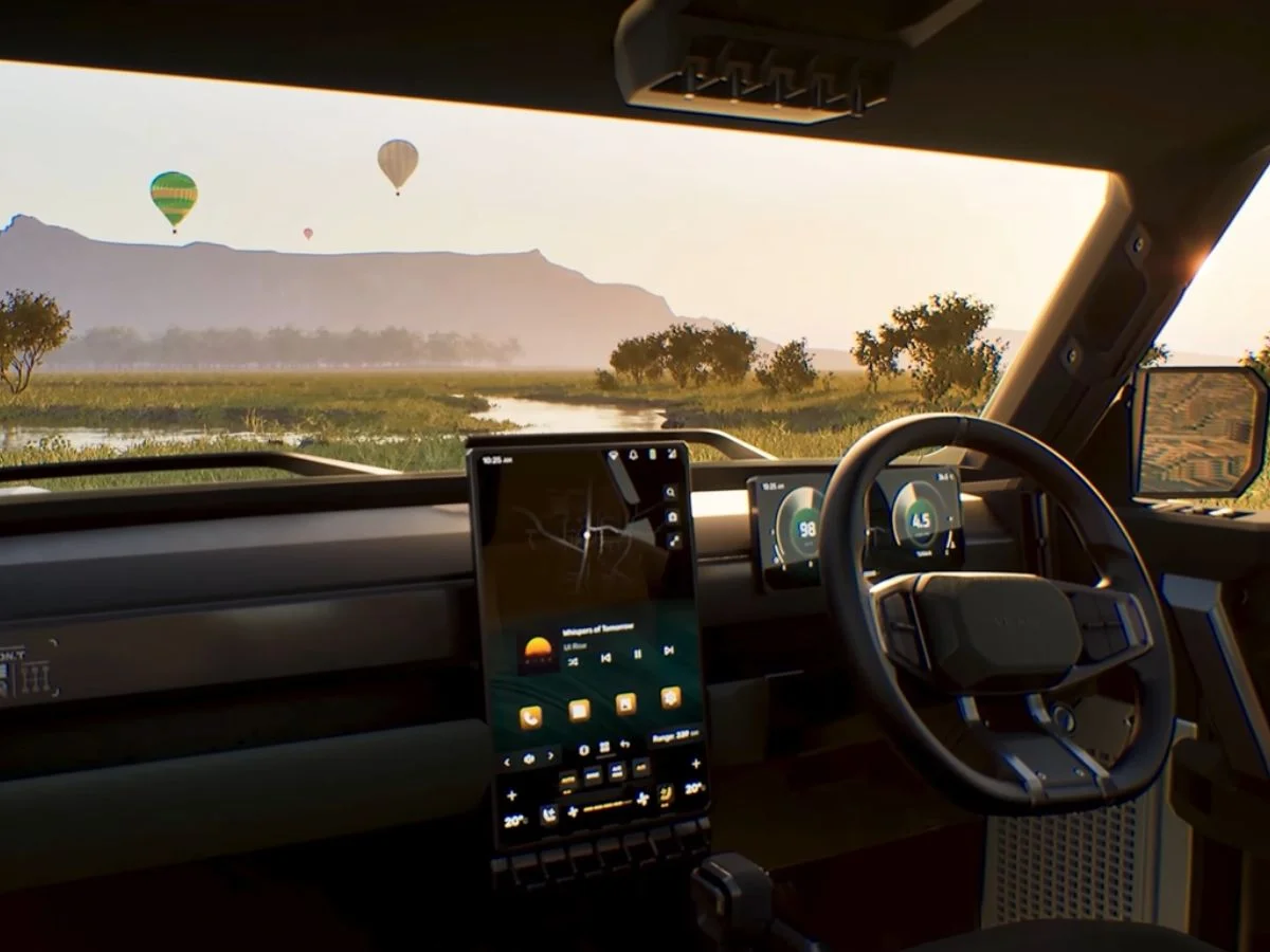 mahindra vision t interior