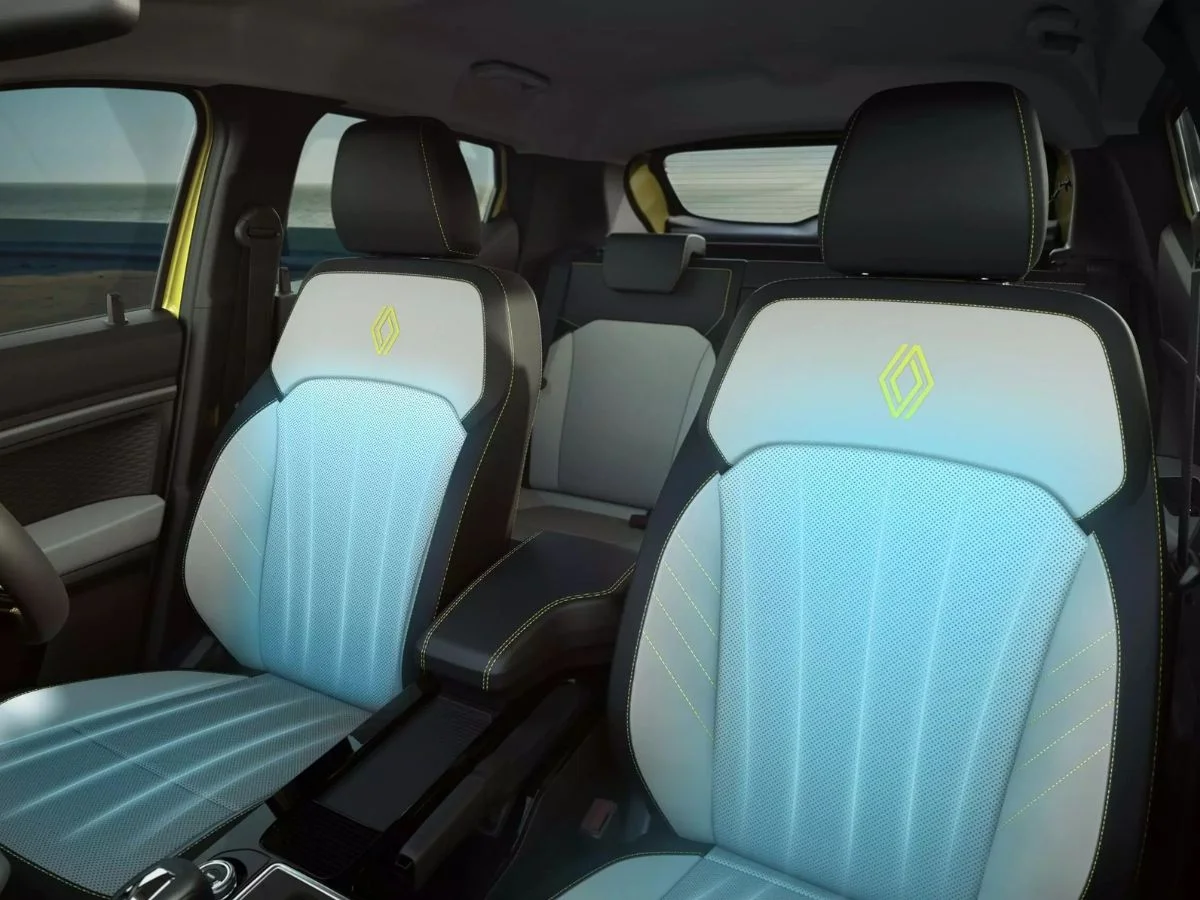 2025 renault kiger front ventilated seats
