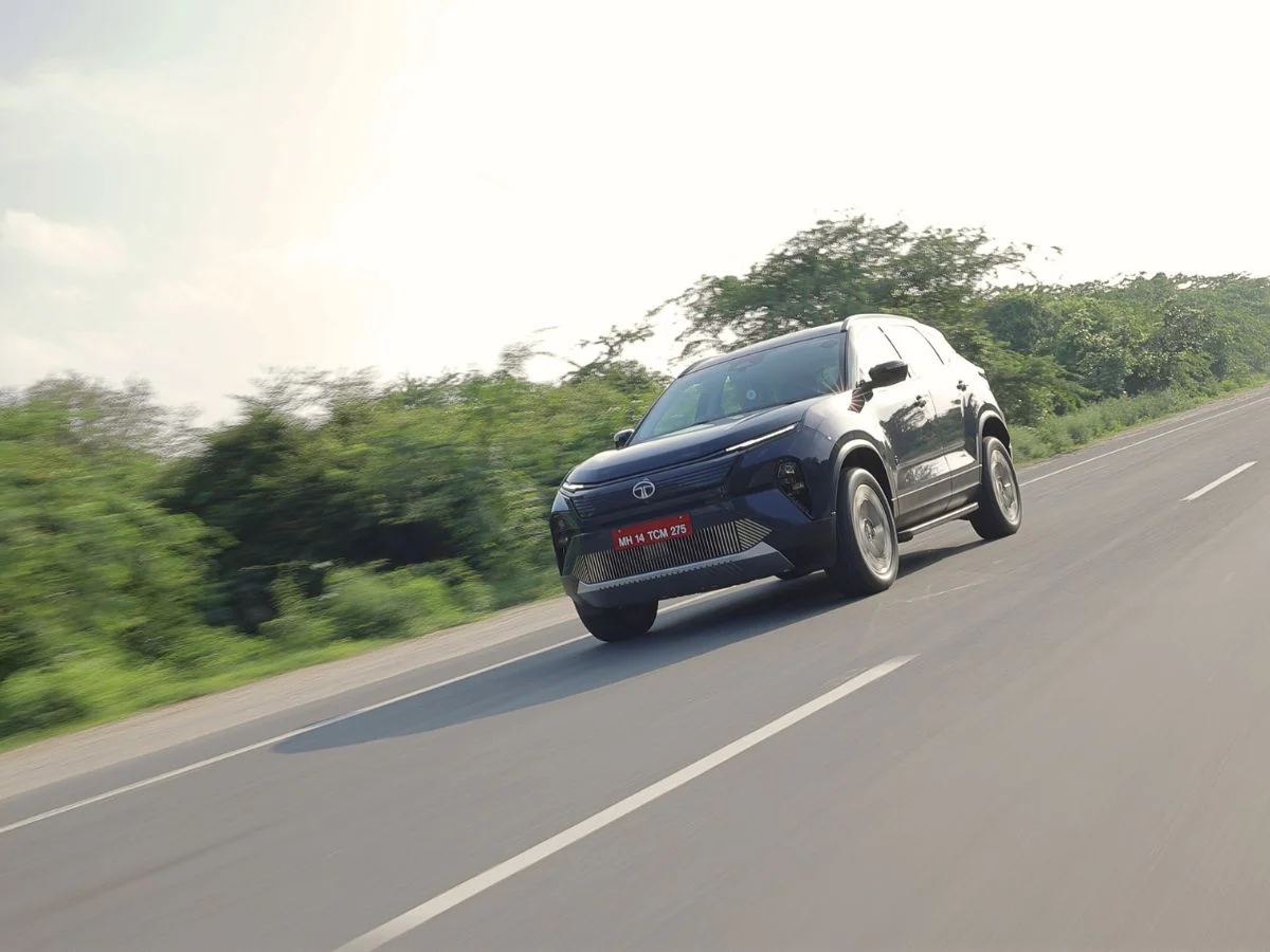 2025 tata harrier ev awd review rolling shot car photography aryan
