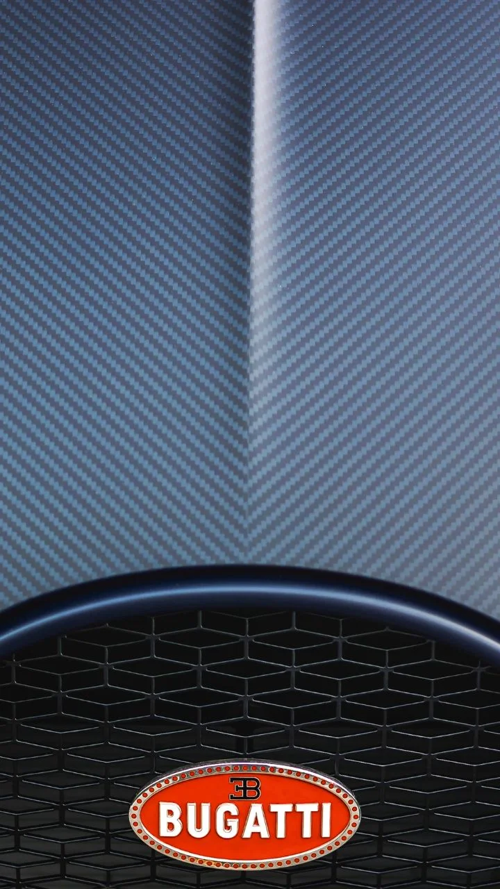 bugatti chiron veyron front grille bonnet carbon fibre