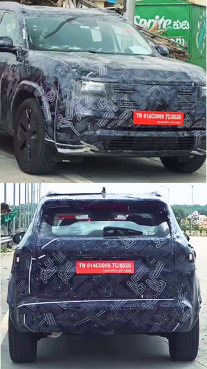 2026 Nissan SUV spotted on test 