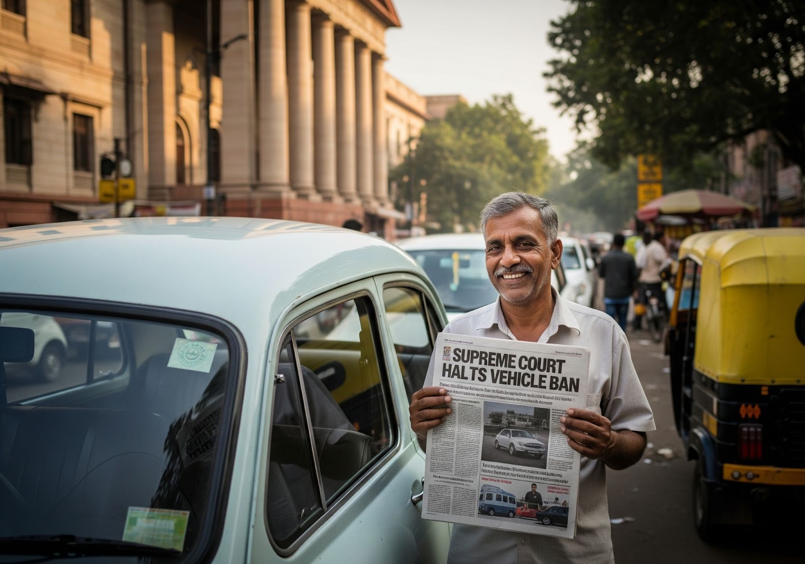 Temporary relief for end of life vehicles in Delhi NCR