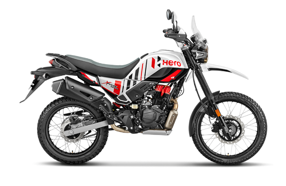 Hero Xpulse 200 4V Pearl Fadeless White