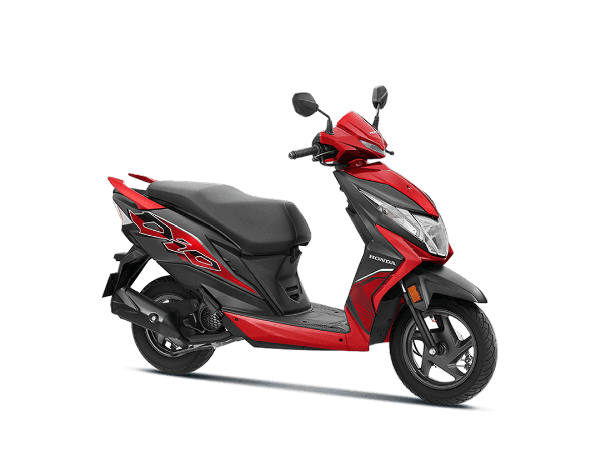 Honda Dio Right Diagonal View