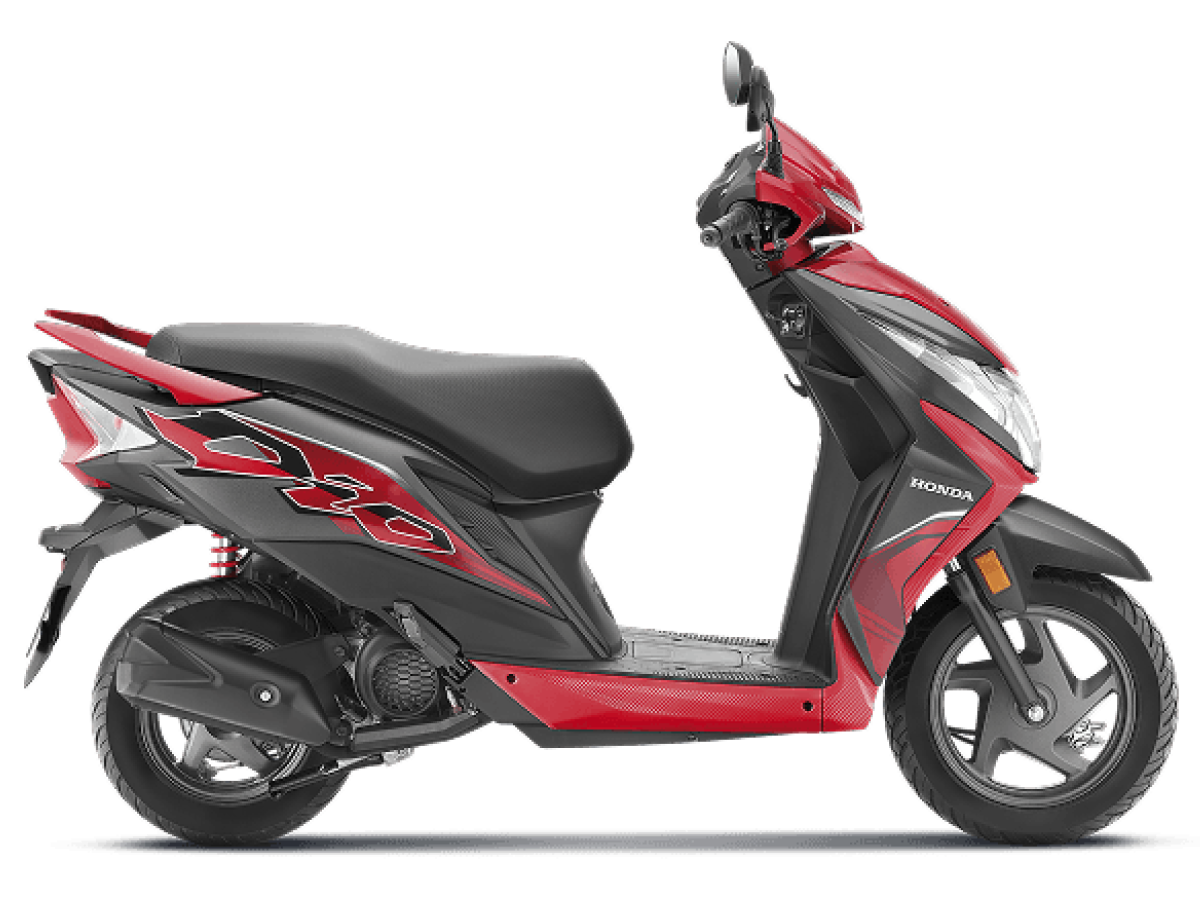Honda Dio Right Side View