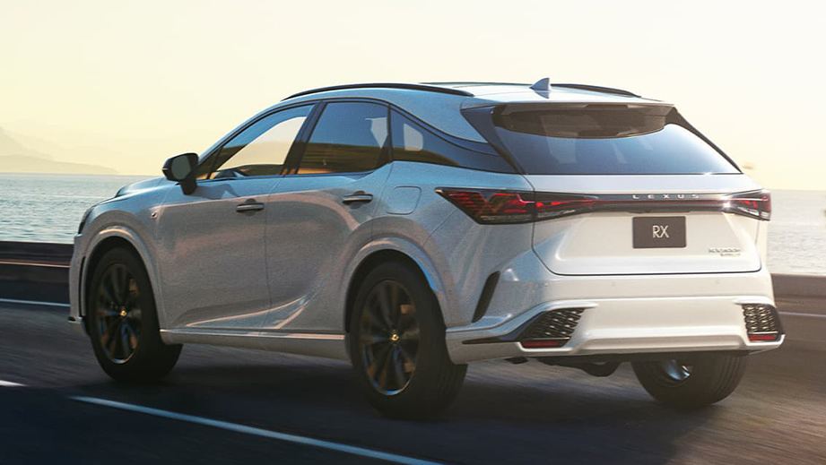RX Rear Left Side View