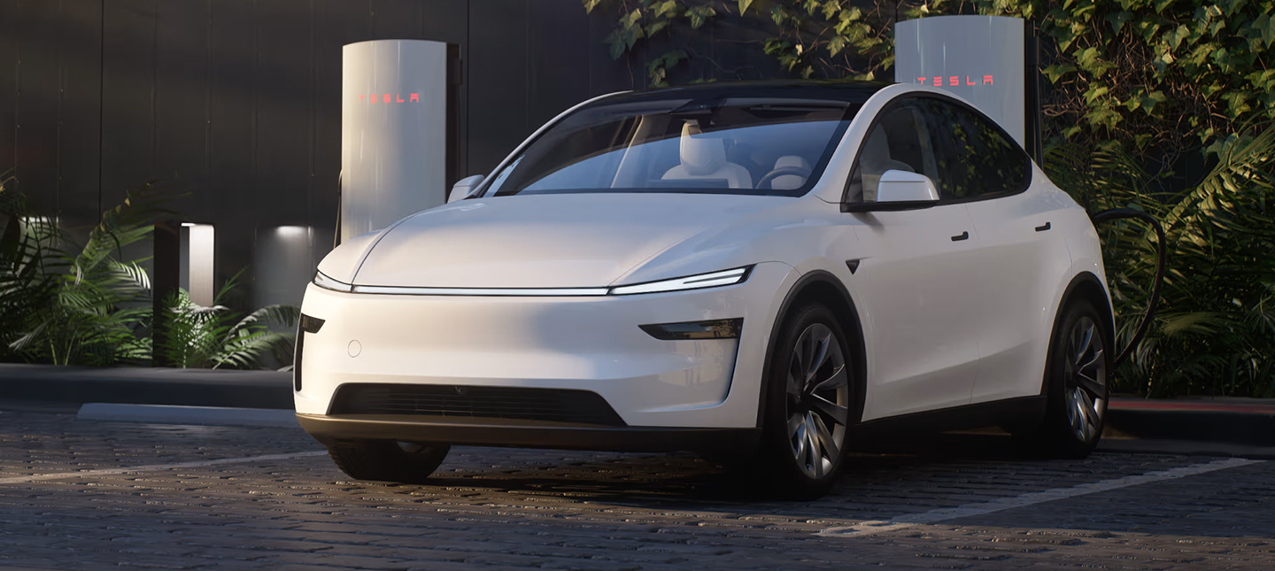 Model Y Left Diagonal View