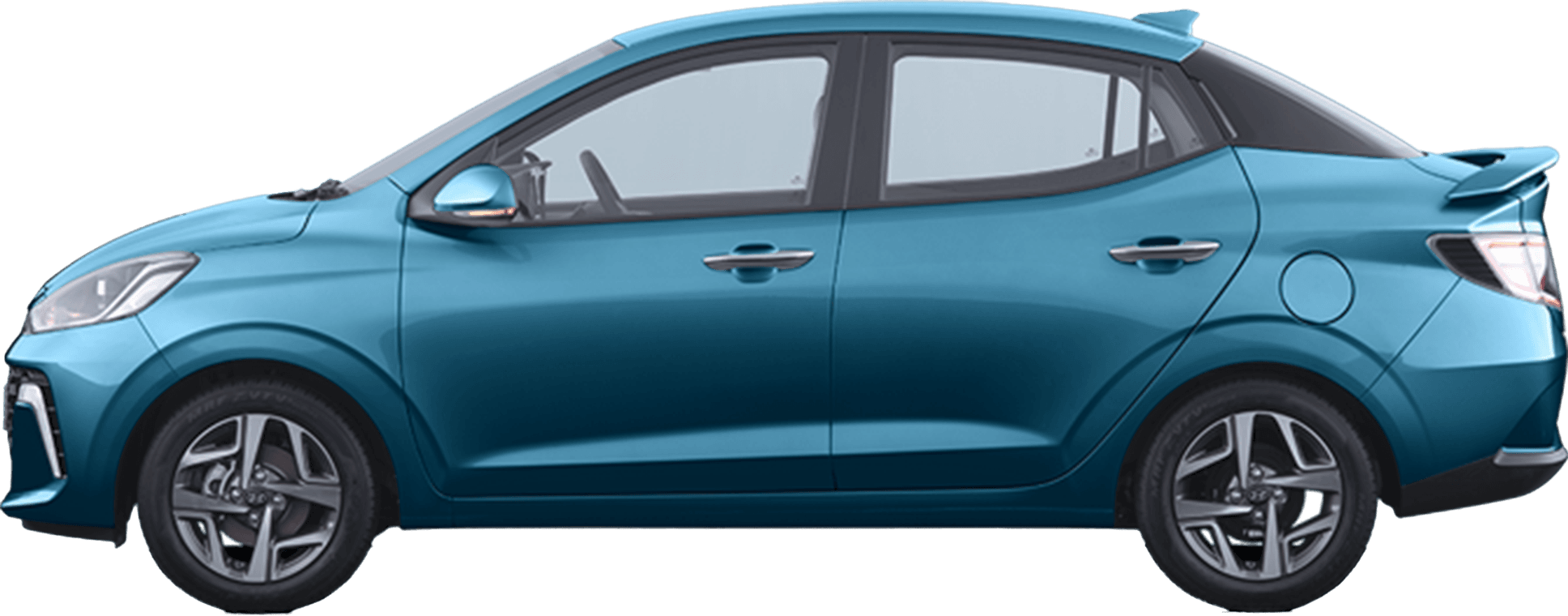 Hyundai Aura Aqua Teal