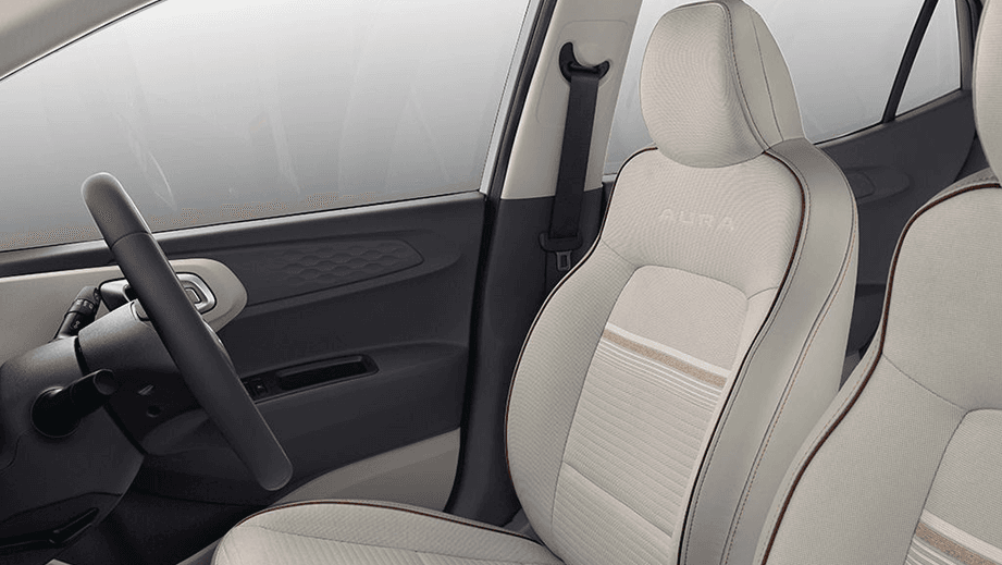 Hyundai Aura Front Seat