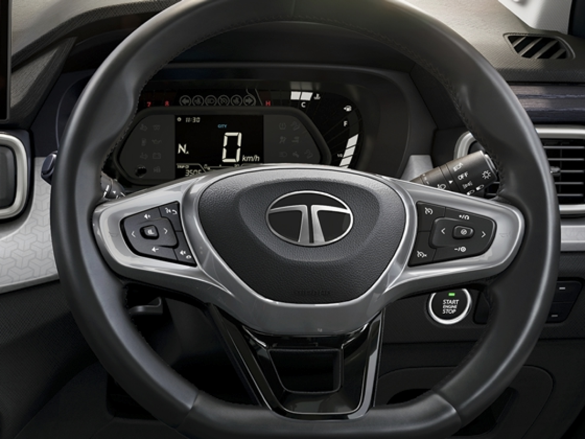 Tata Punch Facelift Steering