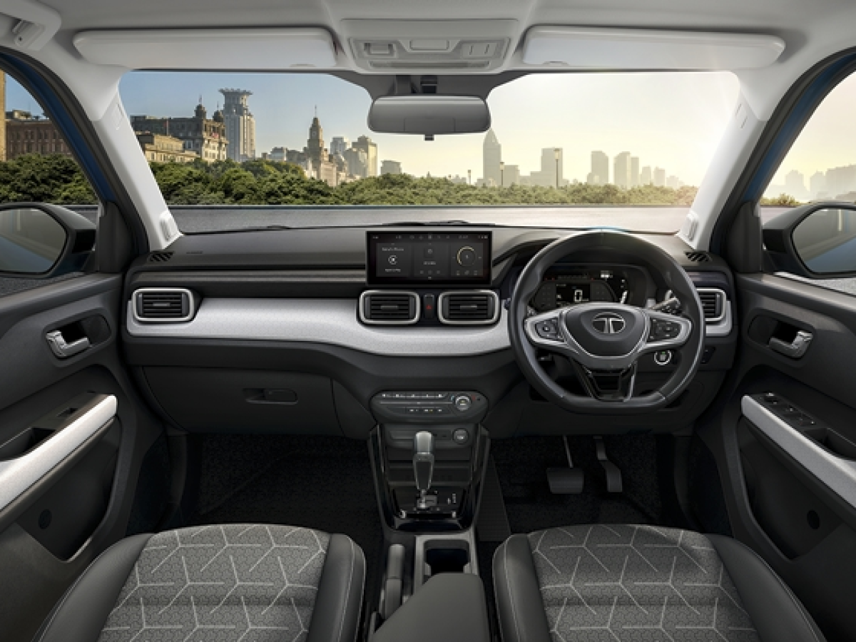 Tata Punch Facelift Cabin