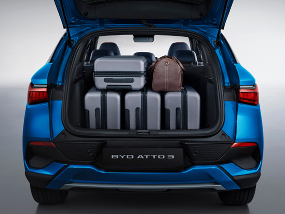 BYD Atto 3 Facelift Bootspace