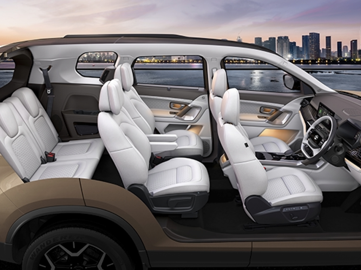 Tata Safari EV Seats