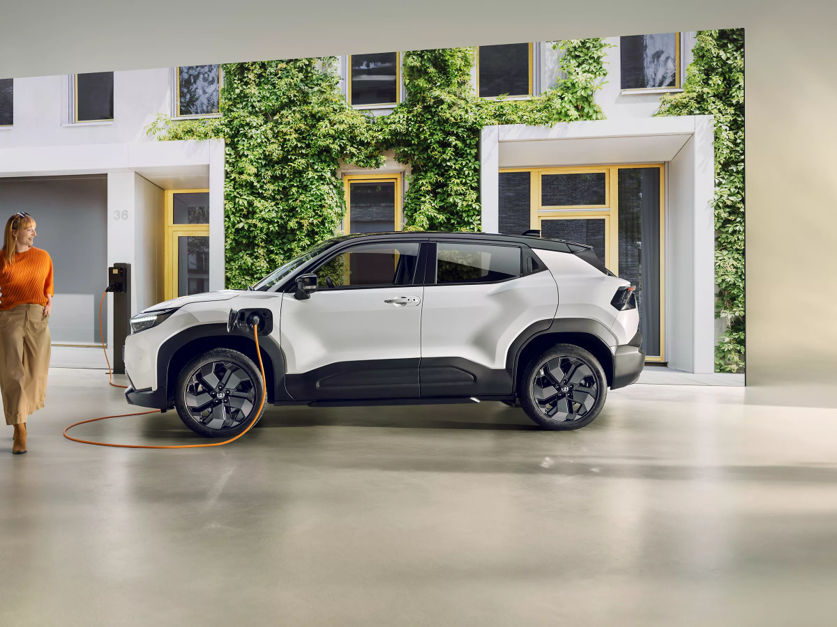Toyota Urban Cruiser EV Charging Port