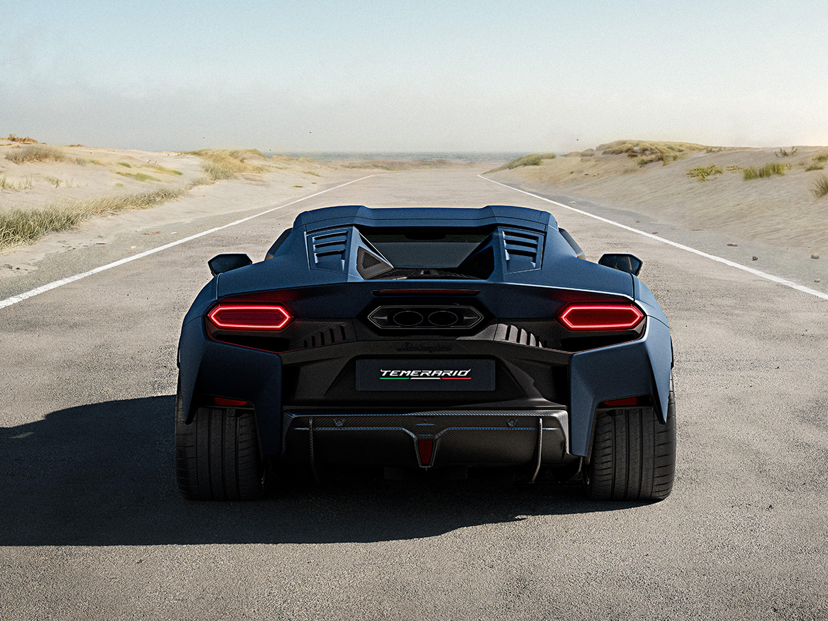 Lamborghini Temerario Rear View