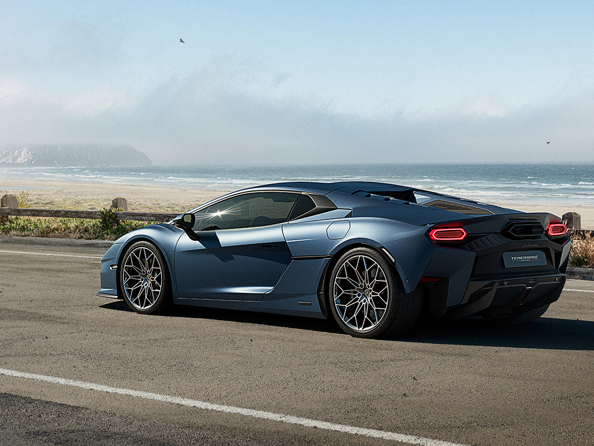 Lamborghini Temerario Rear Left Side View