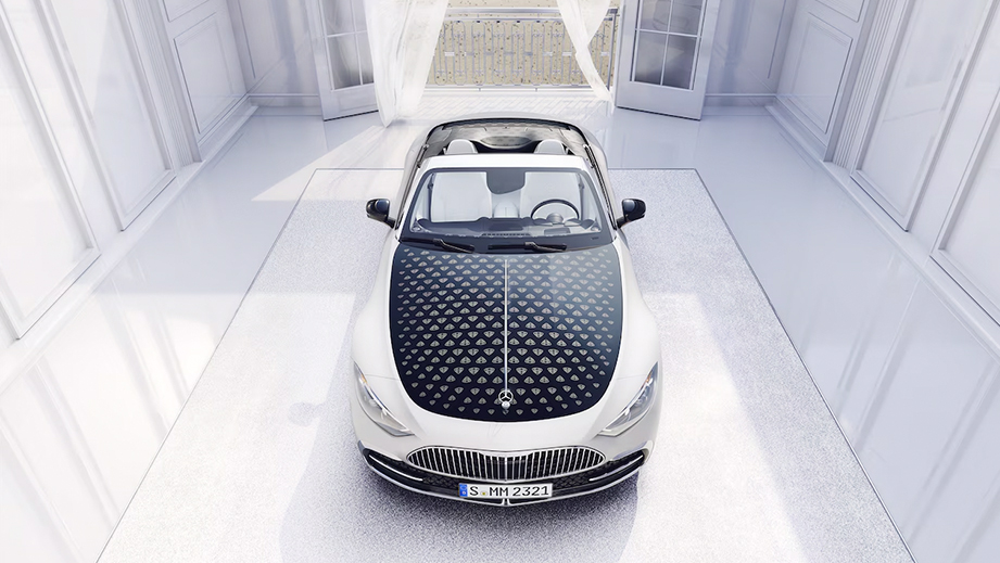 Mercedes-Benz Maybach SL 680 Front Top View