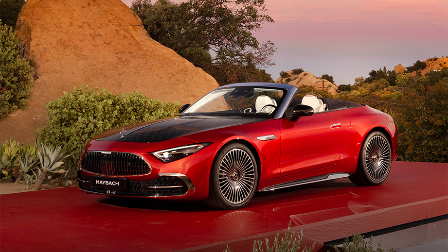 Mercedes-Benz Maybach SL 680 Front Left Side View
