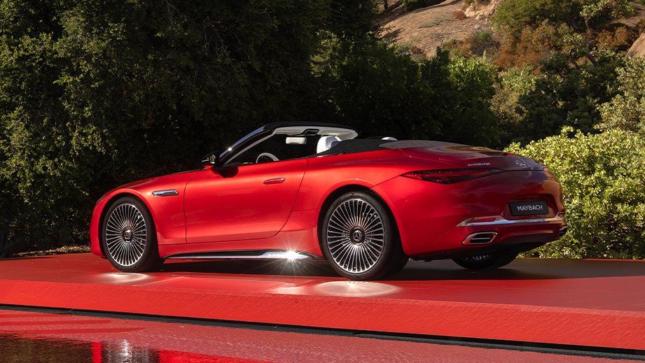 Mercedes-Benz Maybach SL 680 Rear Left Side View