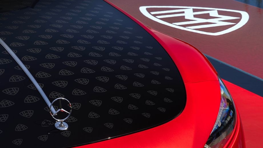 Mercedes-Benz Maybach SL 680 Front Hood
