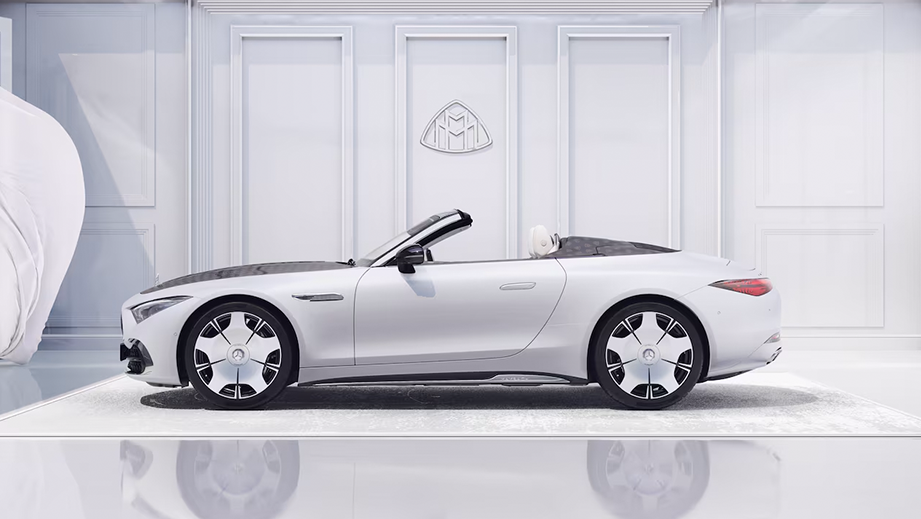 Mercedes-Benz Maybach SL 680 Left Side View
