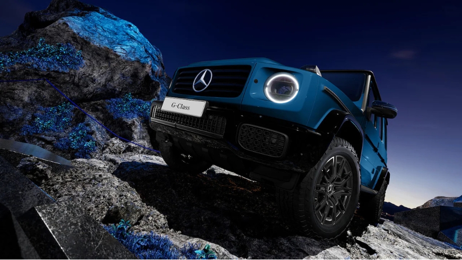 Mercedes-Benz G-Class Electric Front Tyre View