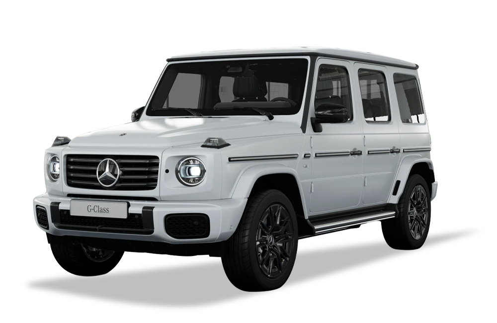 Mercedes-Benz G-Class Electric Opalite White Mango