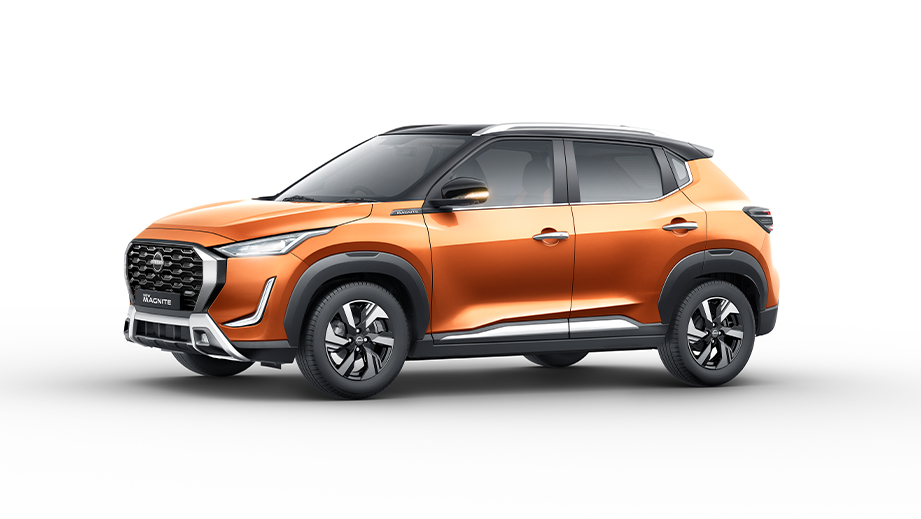 Nissan Magnite Left Diagonal View