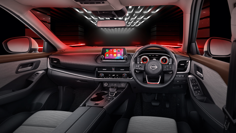 Nissan X-Trail Dashboard View