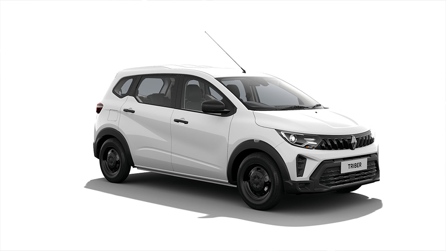 Renault Triber Front Right Side Diagonal View