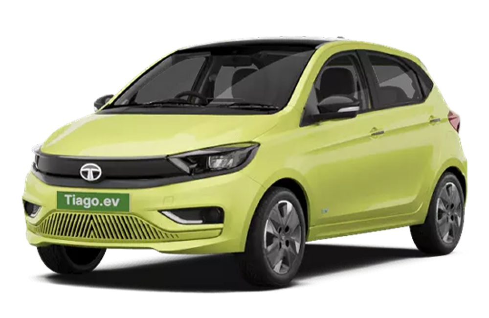 Tata Tiago Ev Chill Lime With Dual Tone