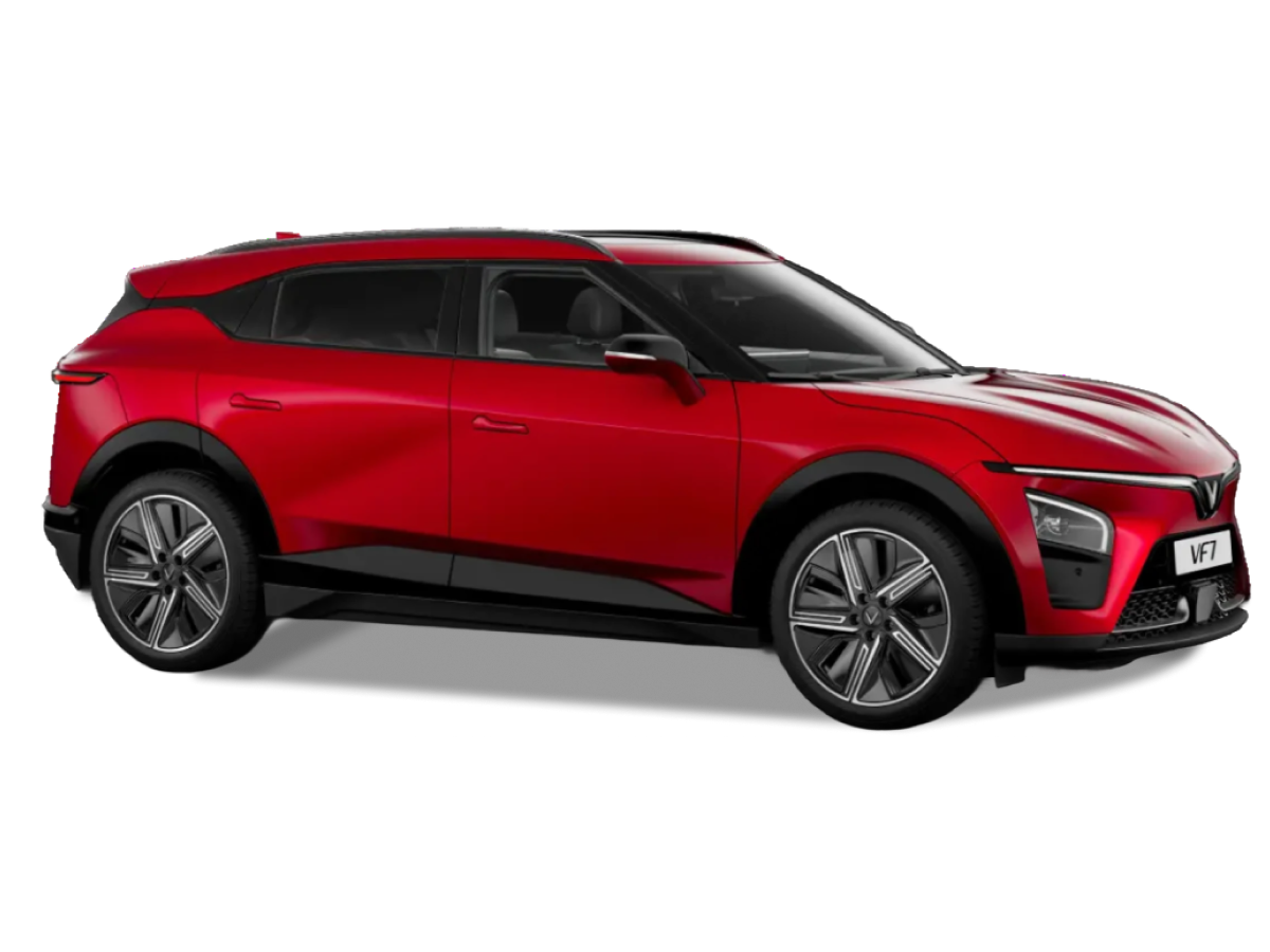 Vinfast VF7 Crimson Red