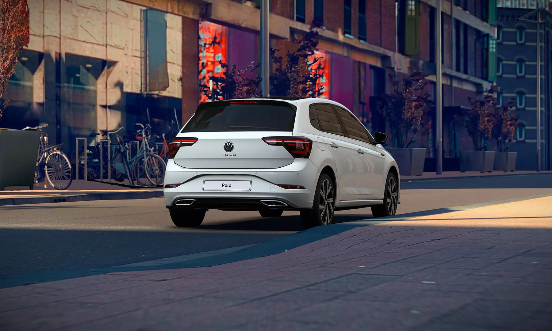 Volkswagen Polo Rear Diagonal View