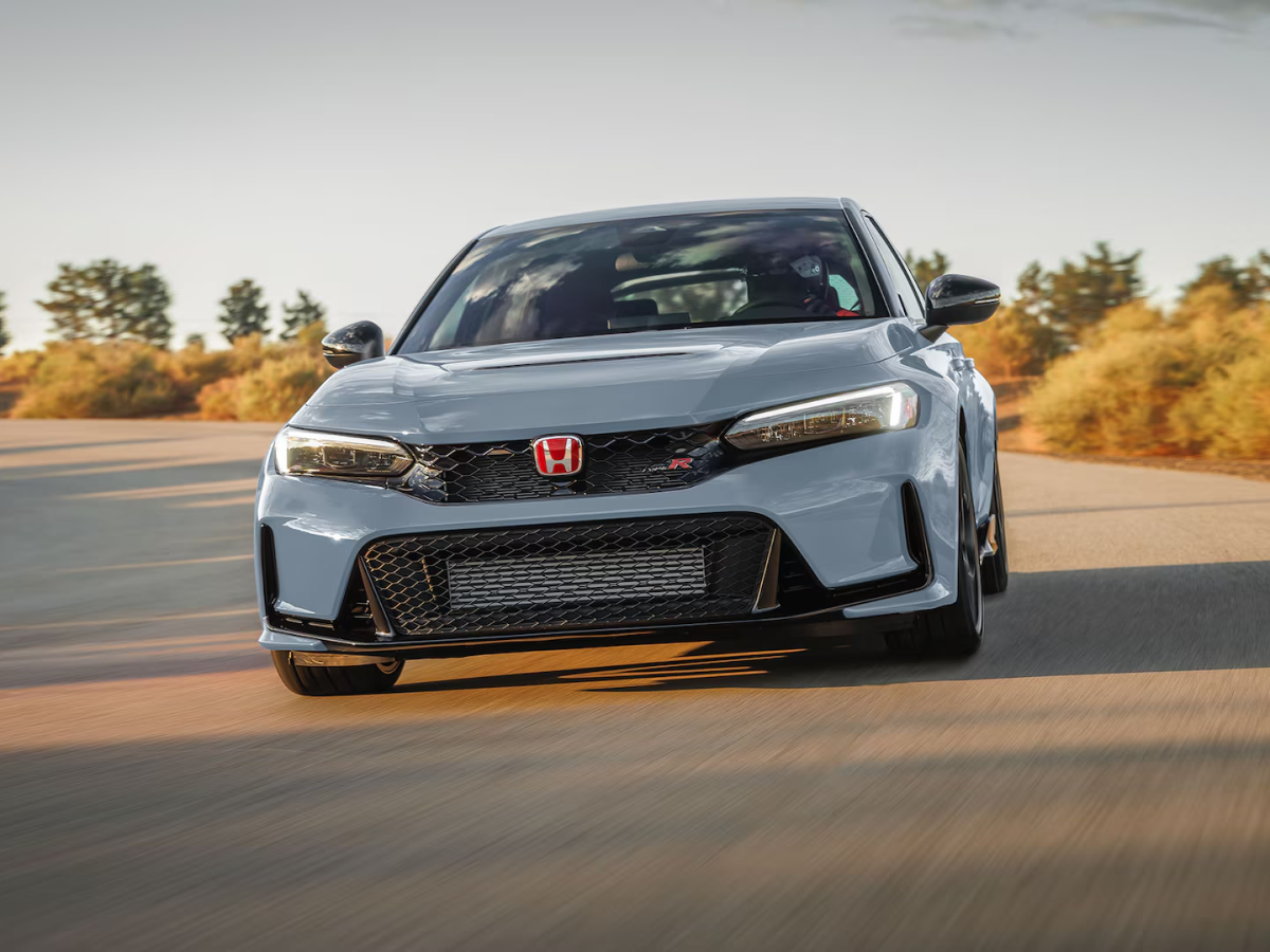 Honda Civic Type R Front Diagonal View
