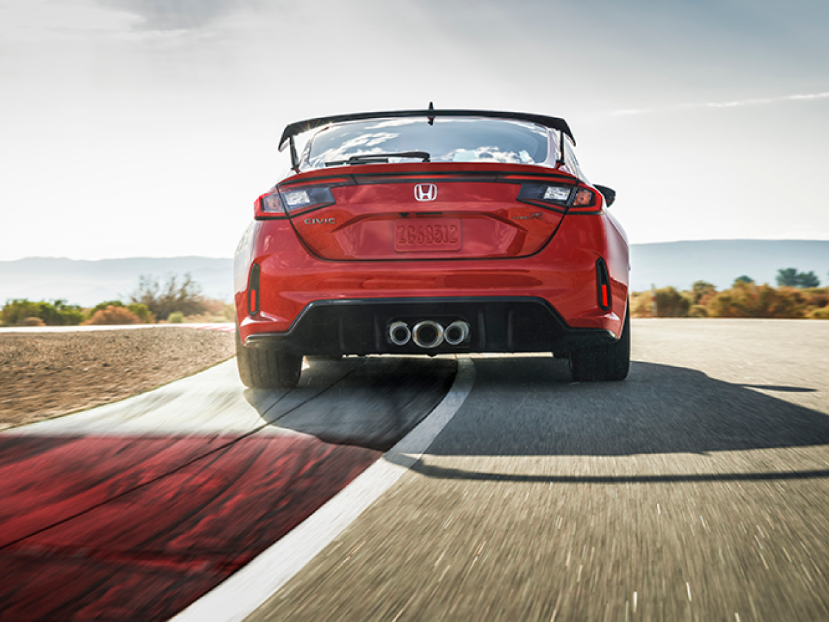 Honda Civic Type R Rear Side